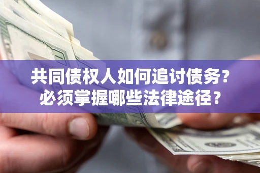 武汉共同债权人如何追讨债务？必须掌握哪些法律途径？