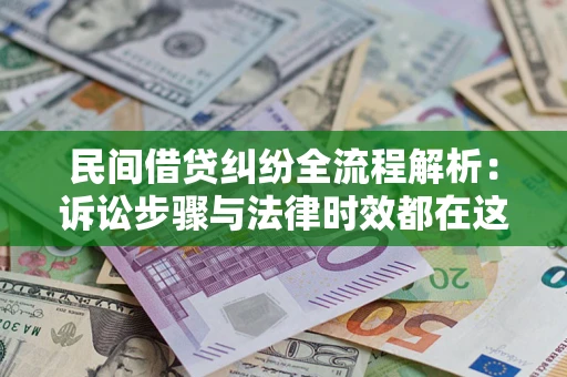 武汉民间借贷纠纷全流程解析：诉讼步骤与法律时效都在这儿了
