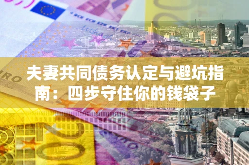 武汉夫妻共同债务认定与避坑指南：四步守住你的钱袋子