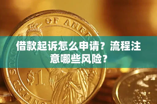 武汉借款起诉怎么申请？流程注意哪些风险？