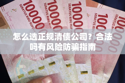 武汉怎么选正规清债公司？合法吗有风险防骗指南